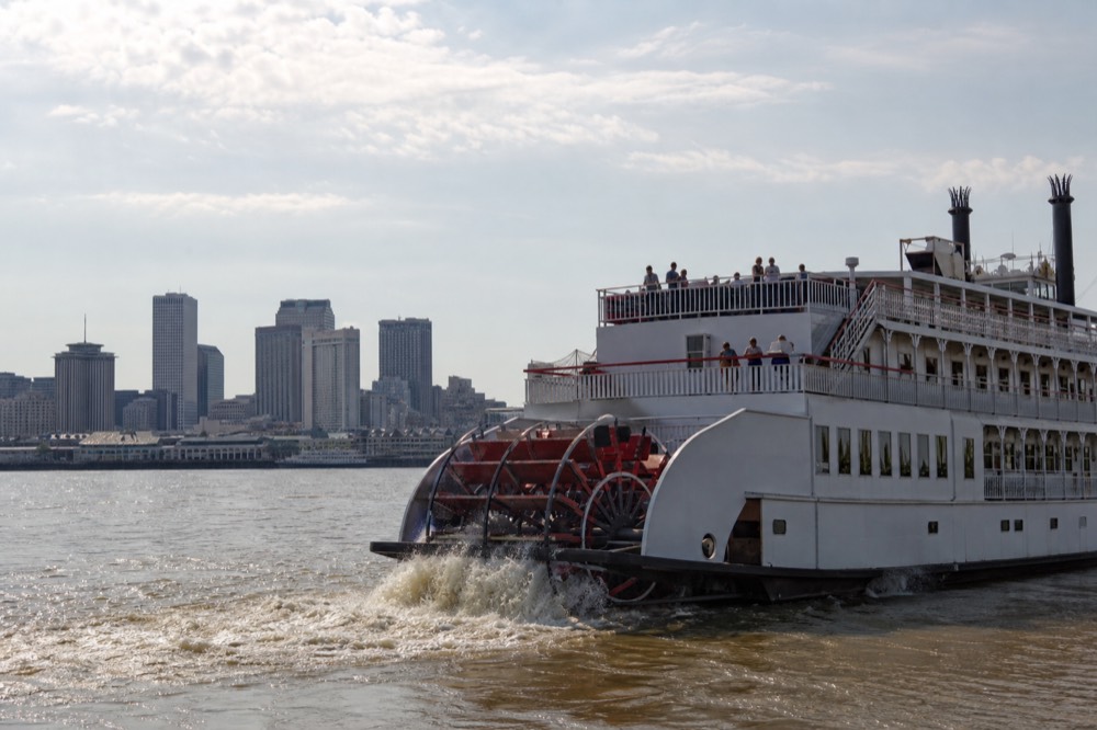 75-Minute CITY of NEW ORLEANS Riverboat Cruise